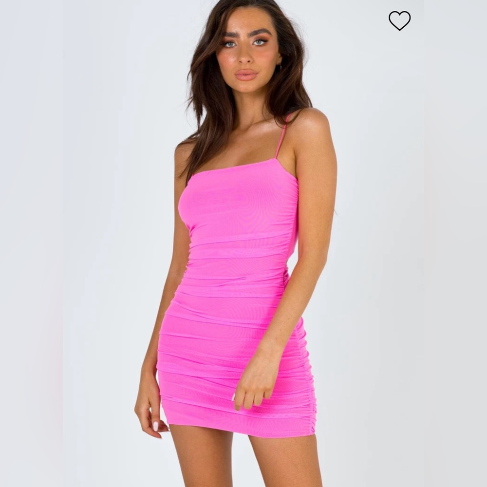 Princess Polly Holloway Wishes Mini Dress- Pink